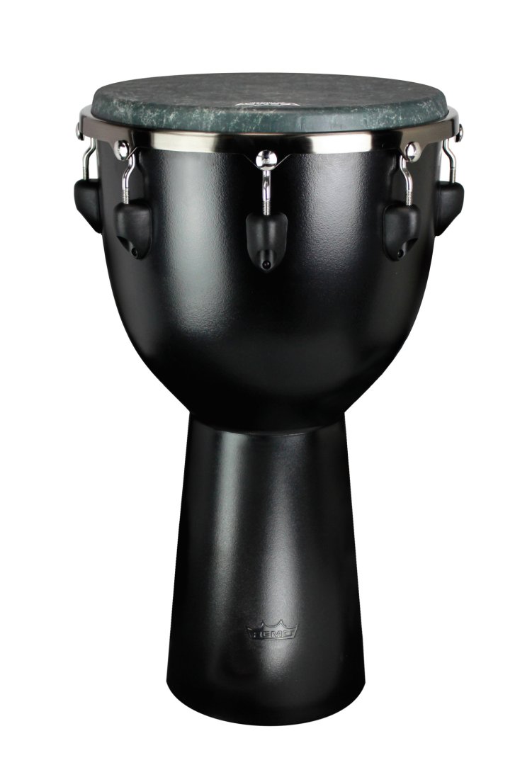 Remo Remo DJ6012-70 Apex Djembe. 22" X 12" Black
