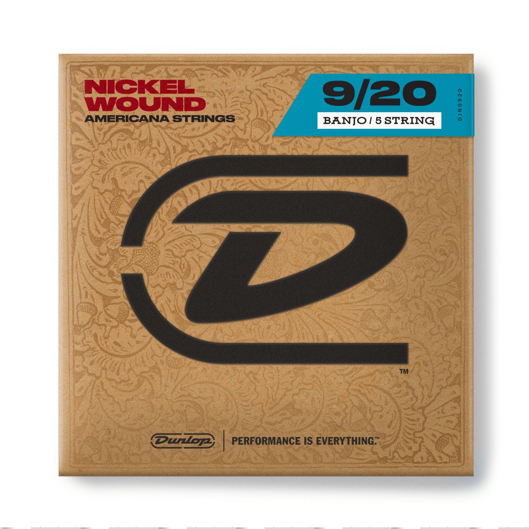 Dunlop Dunlop DJN0920 Americana Loop End Nickel Wound Banjo Strings (5 String
