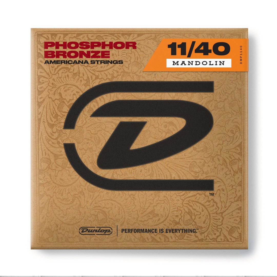 Dunlop Dunlop DMP1140 Americana Mandolin Strings Phosphor Bronze. 11-40