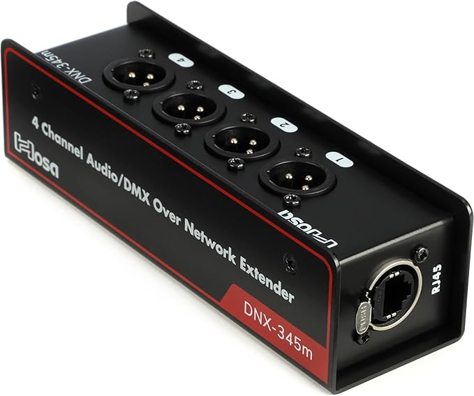 Hosa Hosa DNX-345M DMX, AES, or Analog Audio Extender
