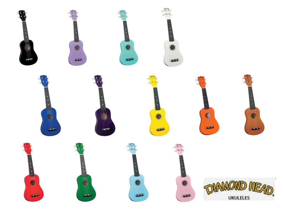 Diamond Head Diamond Head Rainbow Soprano Ukulele