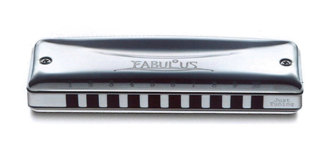 Suzuki Suzuki F-20J-G Fabulous 10-Hole Diatonic Just Temperament Harmonica Ke