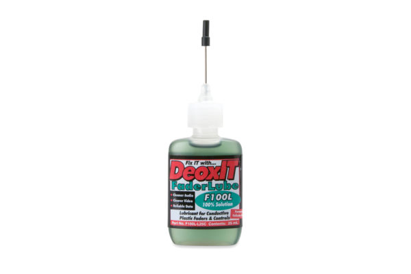 Hosa Hosa F100L-L25C CAIG DeoxIT FaderLube, 100% Dropper, 25 ml