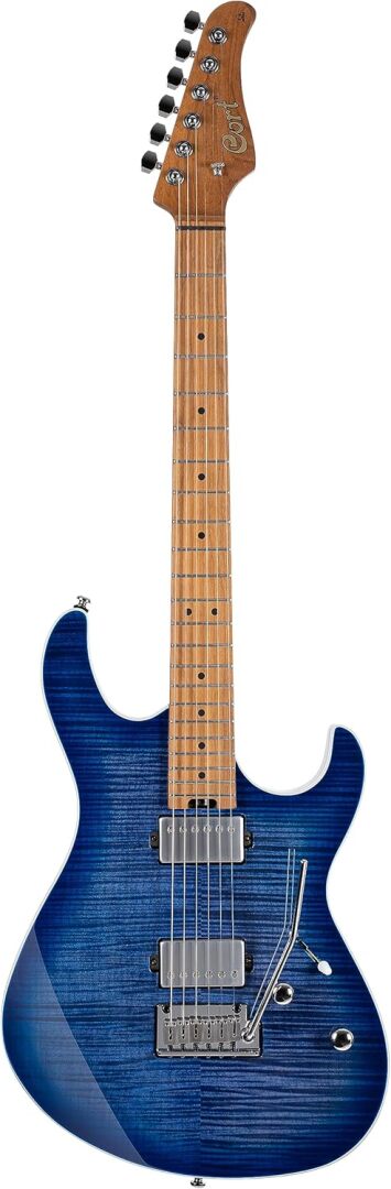 Cort Cort G290 Fat II Electric Guitar, Bright Blue Burst