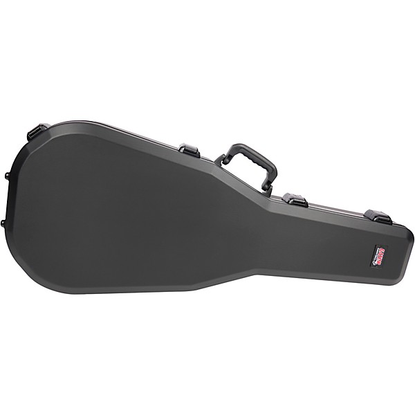 Gator Gator Flight Pro V2 TSA Series ATA Molded Acoustic Guitar Case Black