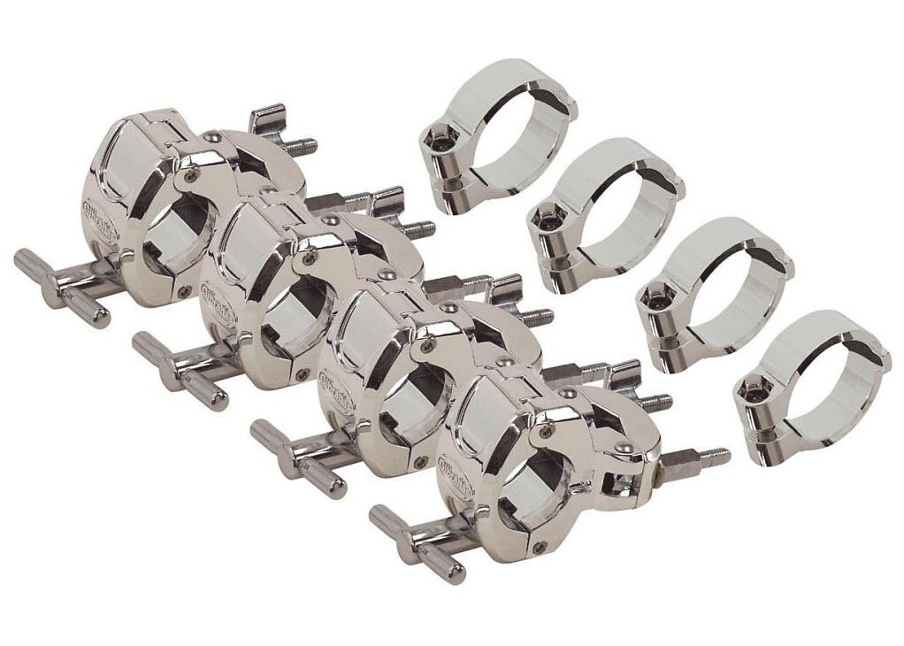 Gibraltar Chrome Rack Clamps