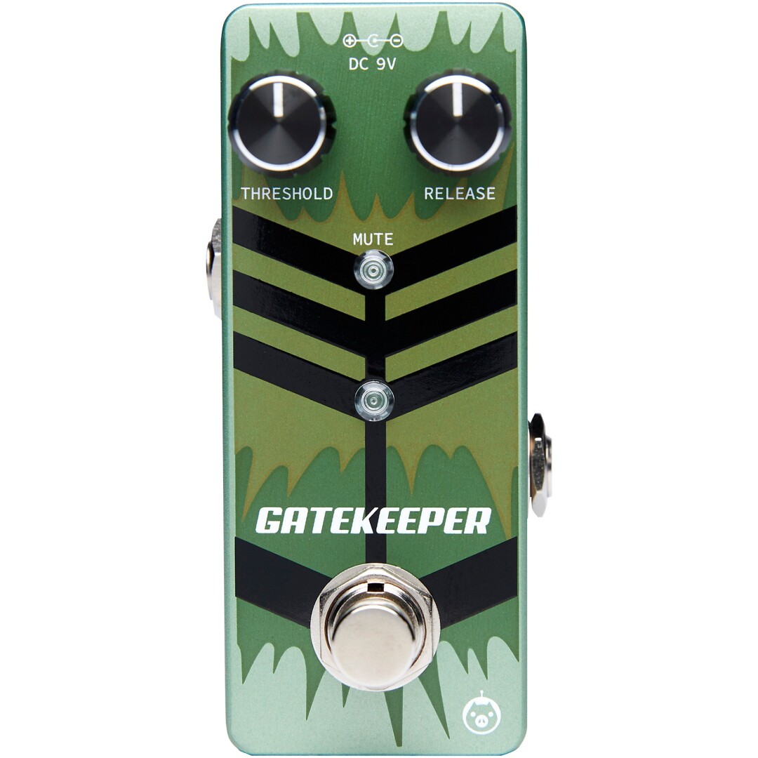 Pigtronix Pigtronix Gatekeeper 2 Micro Noisegate Effects Pedal Green