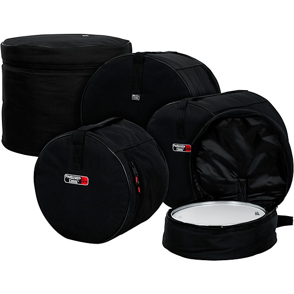 Gator Gator GP-Fusion-100 5-Piece Padded Drum Bag Set Black