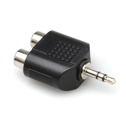 Hosa Hosa GRM-193 Adaptor Dual RCA to 3.5mm TRS