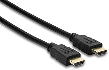 Hosa HDMA-406 High Speed HDMI Cable with Ethernet, HDMI to HDMI, 6 ft