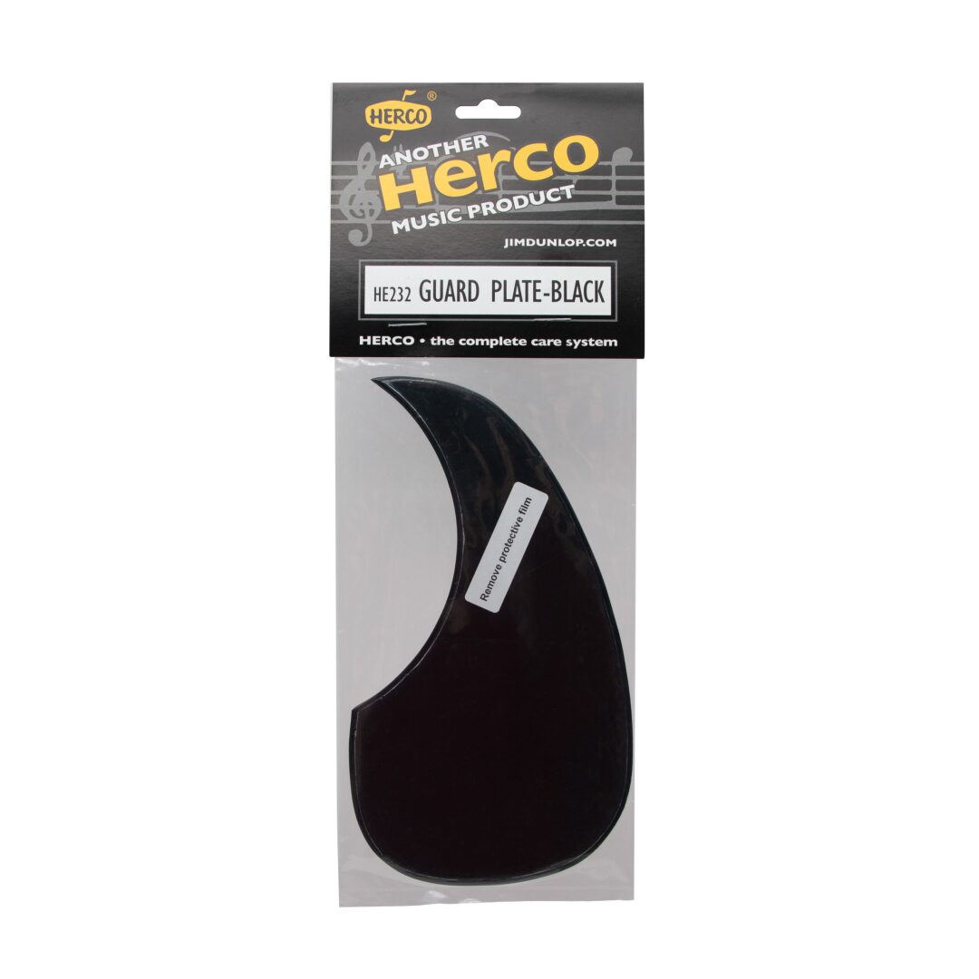 Herco Herco Black Pick Guard Plate