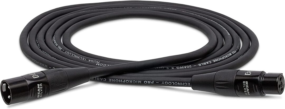 Hosa HMIC-003 3' Pro Series XLRF to XLRM Microphone Cable