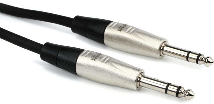 Hosa Hosa HSS-005 Pro Balanced Interconnect Cable - REAN 1/4-inch TRS Male