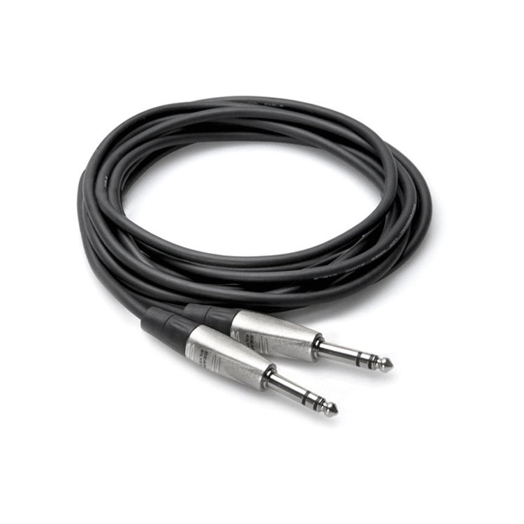 Hosa Hosa HSS-010 Pro Balanced Interconnect REAN 1/4" TRS to Same. 10'