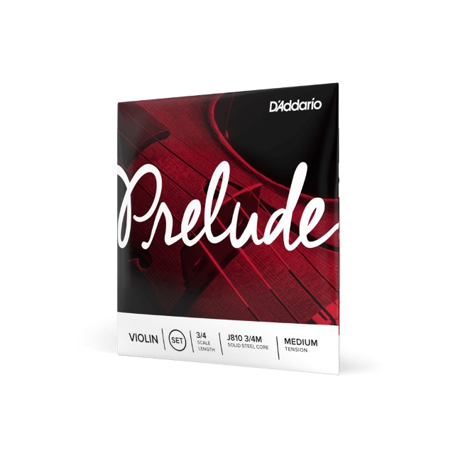 D'Addario D'Addario Prelude Violin Single D String, 3/4 Scale, Medium Tension