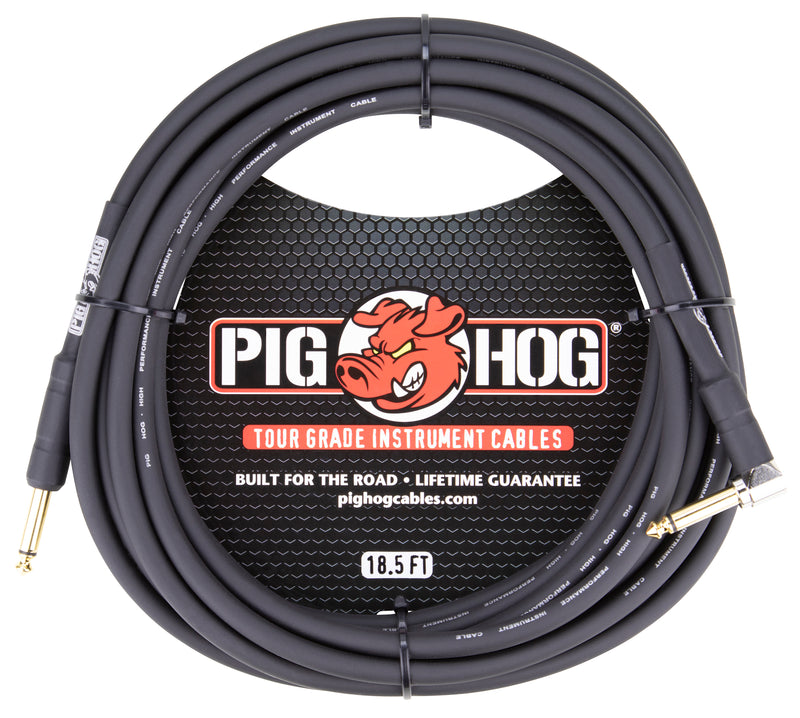 Pig Hog Pig Hog Instrument Cable 8mm. - 18.5' Right