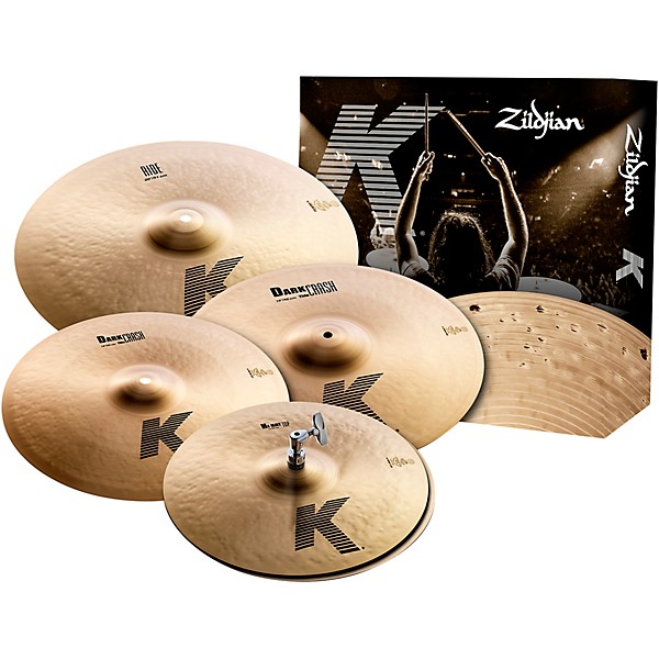 Zildjian Zildjian K Cymbal Pack With Free 18" K Dark Thin Crash
