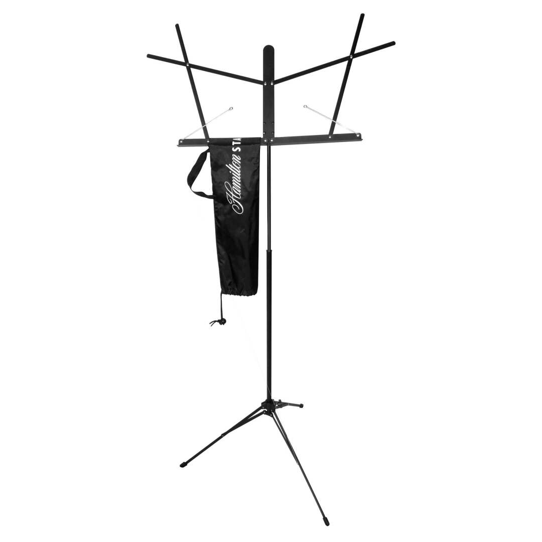 Hamilton Hamilton Folding Music Stand with Auto Clutch and Carrying Bag