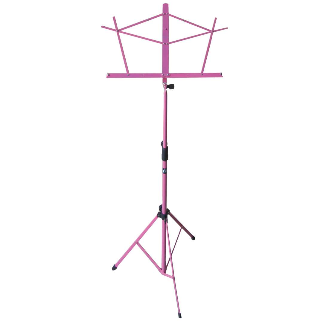 Hamilton Hamilton Dlx Folding Music Stand w/Bag - Pink