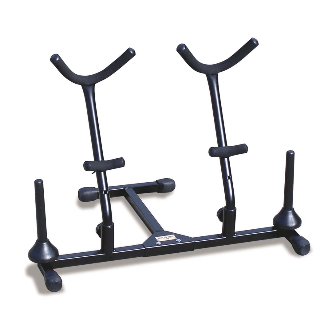 Hamilton Hamilton International Style Double Saxophone Stand with two Pegs