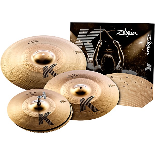 Zildjian Zildjian K Custom Hybrid Cymbal Pack With Free 17" Hybrid Crash