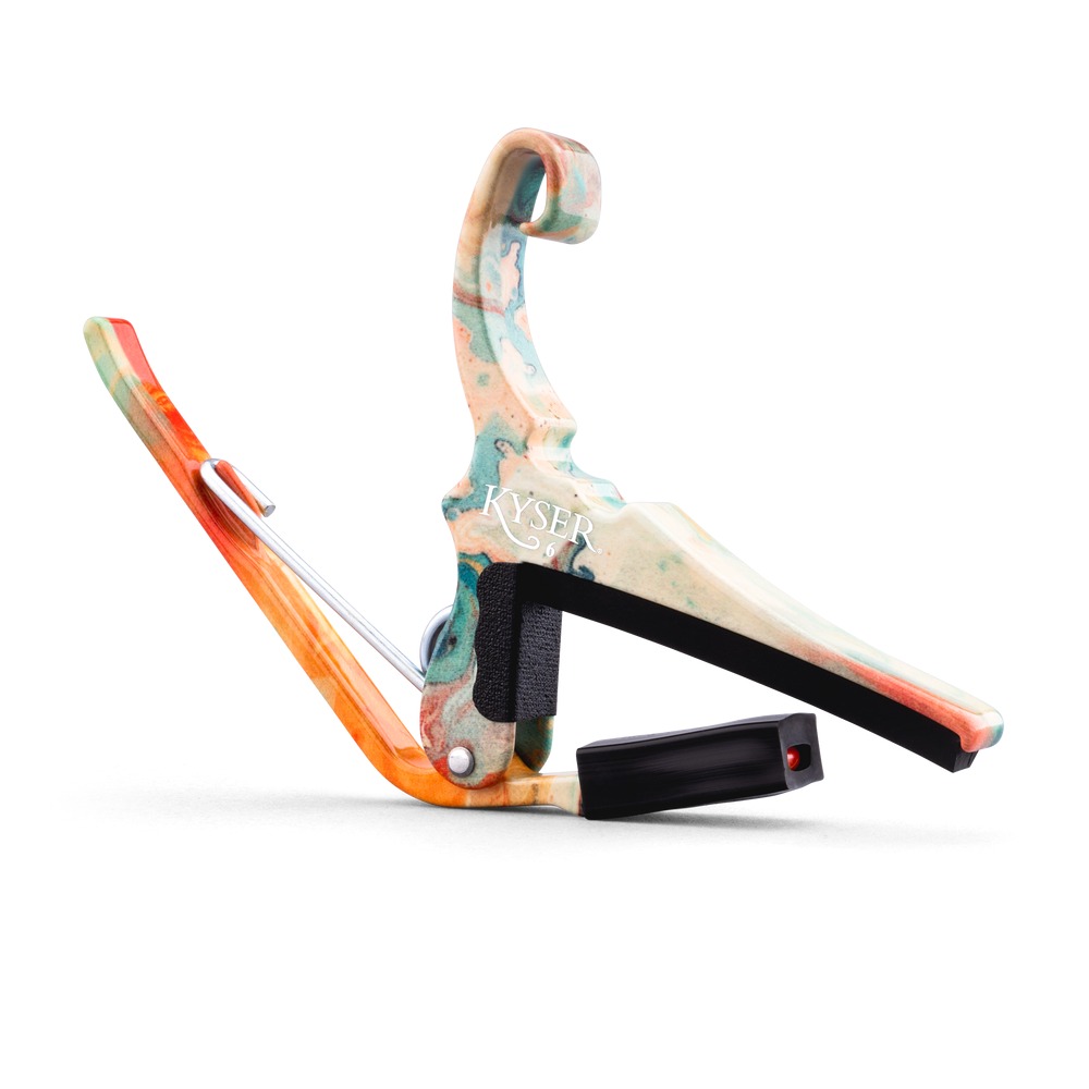 Kyser Kyser x Gopherwood Quick-Change Acoustic Guitar Capo Indigo Dyeing