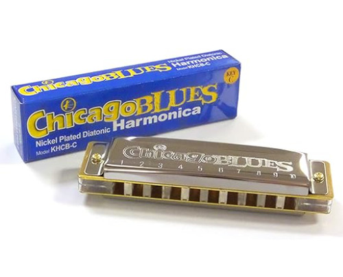 Perfekt Gear Chicago Blues Harmonica - G