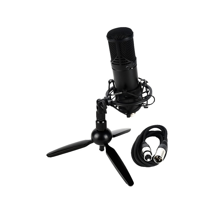 ROQ Audio M10C - XLR Condenser Microphone w/SM1 - Shock Mount