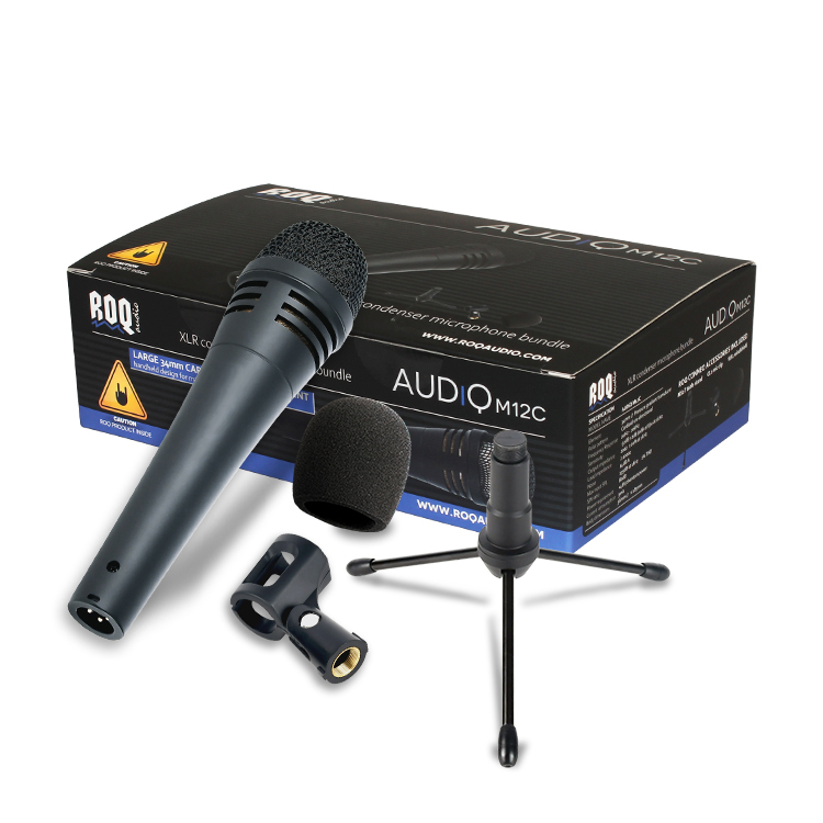 ROQ Audio M12C - XLR Condenser Microphone