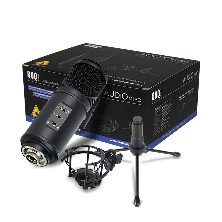 ROQ Audio M15C - XLR Condenser Microphone