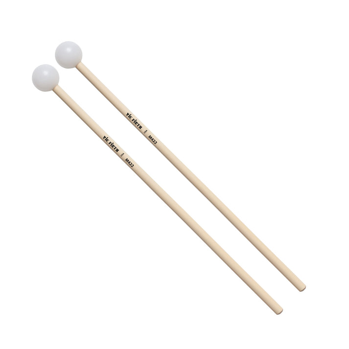 Vic Firth Vic Firth M422 Articulate Series Keyboard Mallet - 1 1/8" Poly, Round