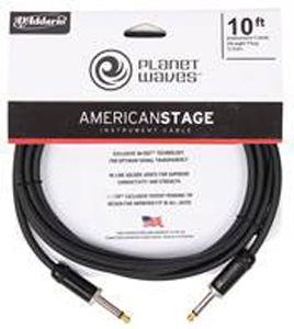 D'ADDARIO D'ADDARIO AMERICAN STAGE 1/4" TO 1/4" INSTRUMENT CABLE