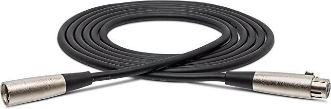 Hosa MCL-110 10' Economy XLRF to XLRM Microphone Cable