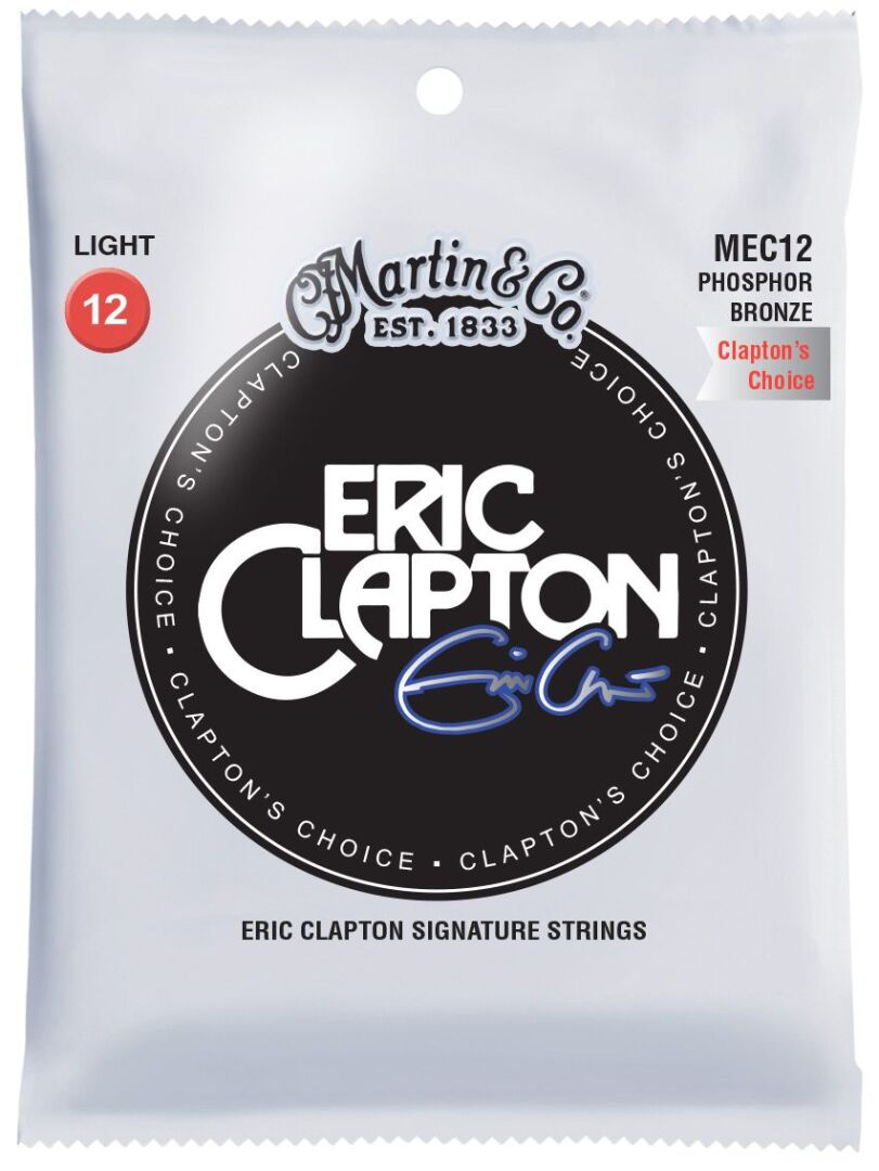 Martin Martin MEC Clapton's Choice Phos Bronze Acoustic Guitar Strings MEC12