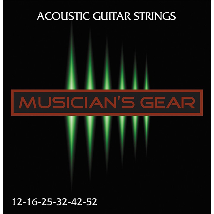 Musician's Gear Musician's Gear Acoustic 12 80/20 Bronze Acoustic Guitar Strings