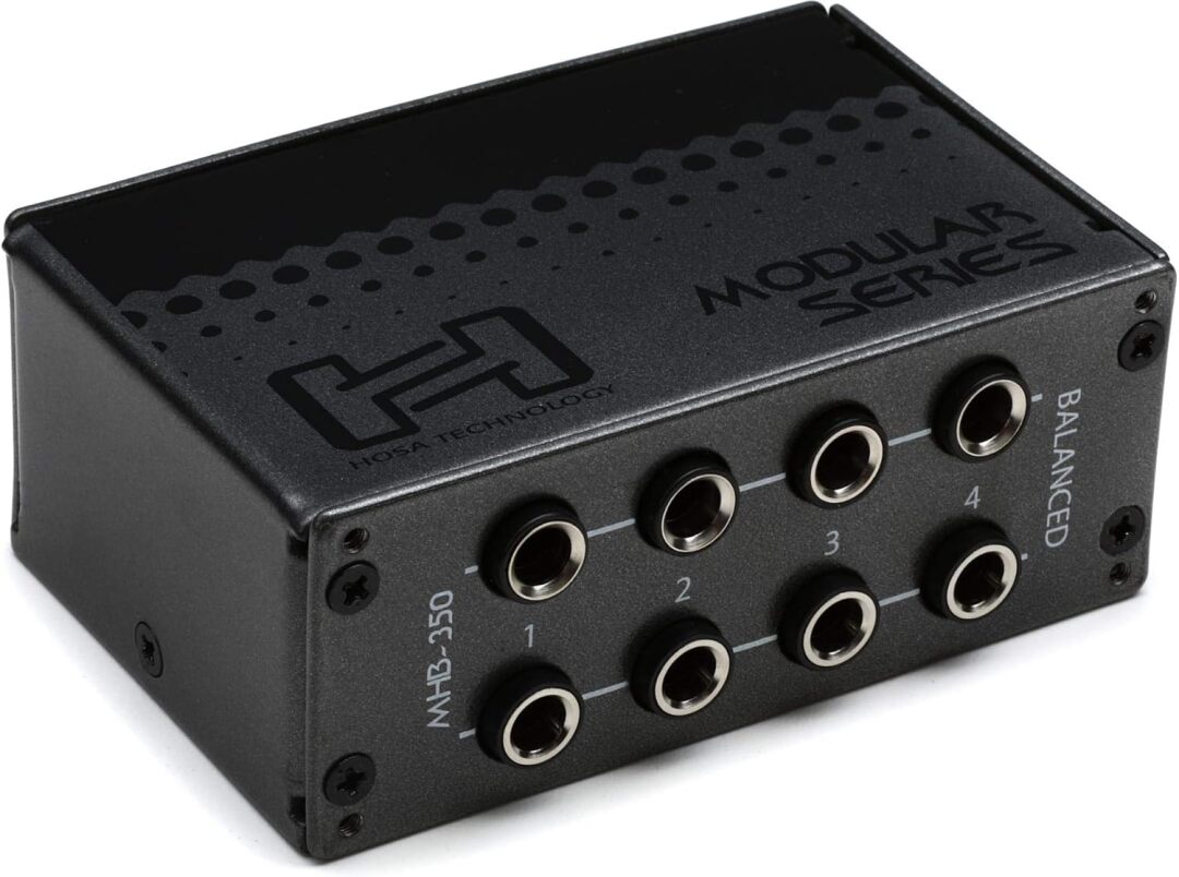 Hosa Hosa MHB-350 8-Point 1/4 Inches TRS Balanced Patchbay Module