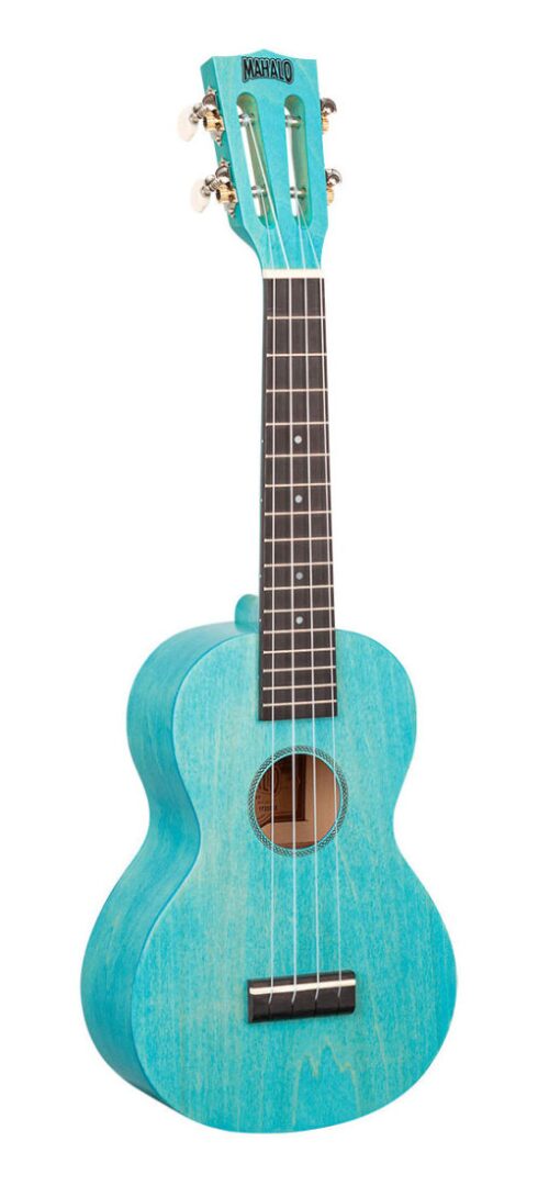 Mahalo Mahalo ML2AB Island Series Concert Ukulele. Aqua Blue