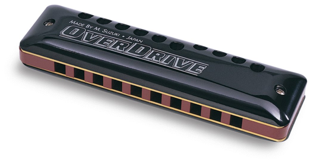 Suzuki Suzuki MR-300A Overdrive Harmonica. Key of A