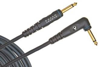 D'Addario D'ADDARIO CUSTOM SERIES RIGHT ANGLE TWISTED PAIR INSTRUMENT CABLE