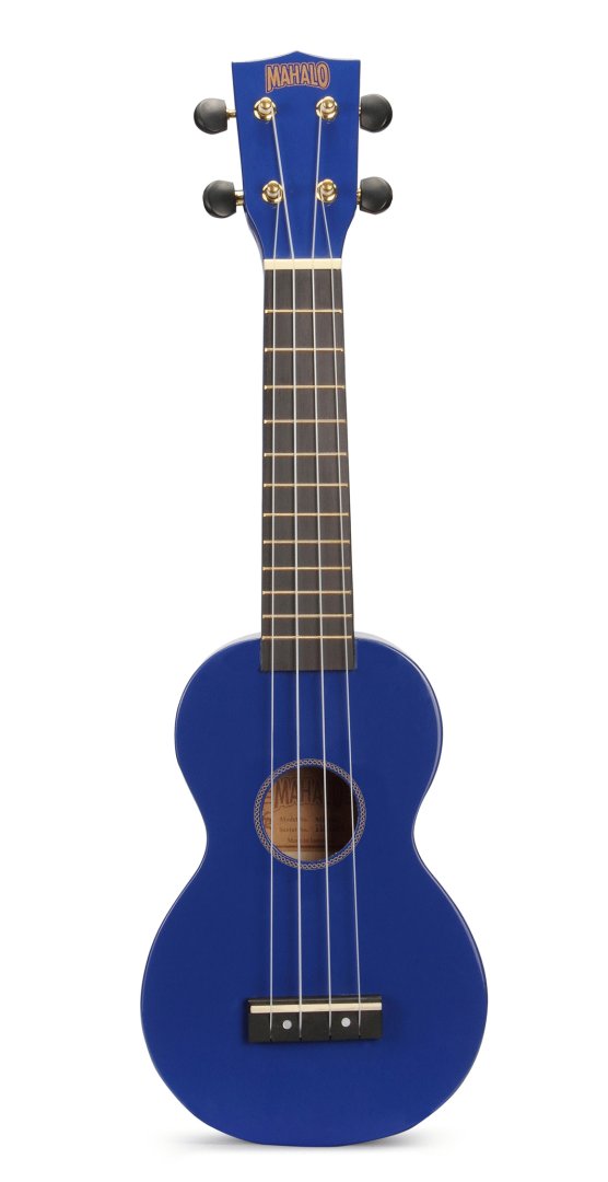 Mahalo Mahalo MR1-BU Rainbow Soprano Ukulele. Blue