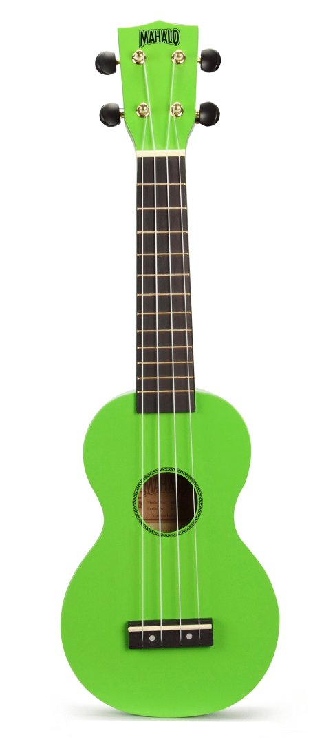 Mahalo Mahalo MR1-GN Rainbow Soprano Ukulele. Green