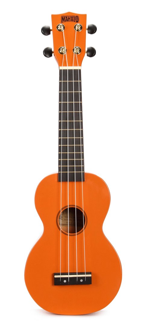 Mahalo Mahalo MR1-OR Rainbow Soprano Ukulele. Orange