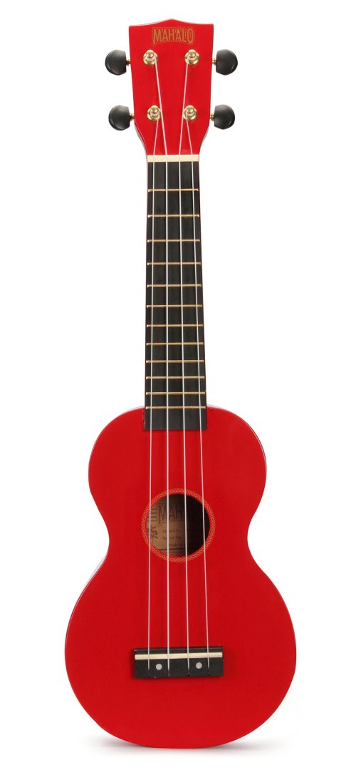 Mahalo Mahalo MR1-RD Rainbow Soprano Ukulele. Red