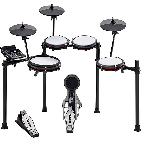 Alesis Alesis Nitro Max 8-Piece Electronic Drum Set With Bluetooth and BFD So