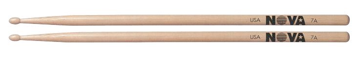 Vic Firth Vic Firth NO7AW Nova Drumsticks. 7A Wood