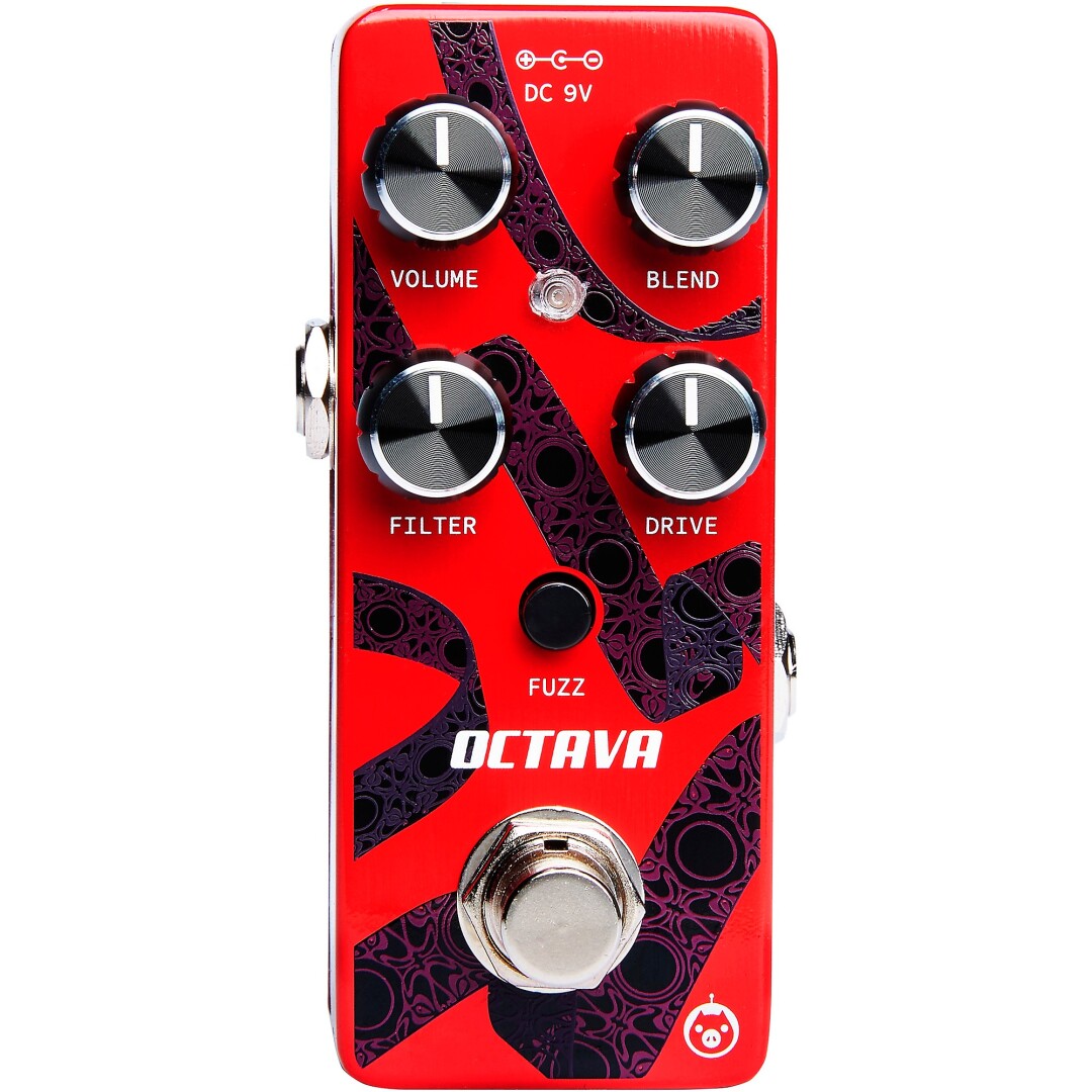 Pigtronix Pigtronix Octava Micro Fuzz & Distortion Effects Pedal Red