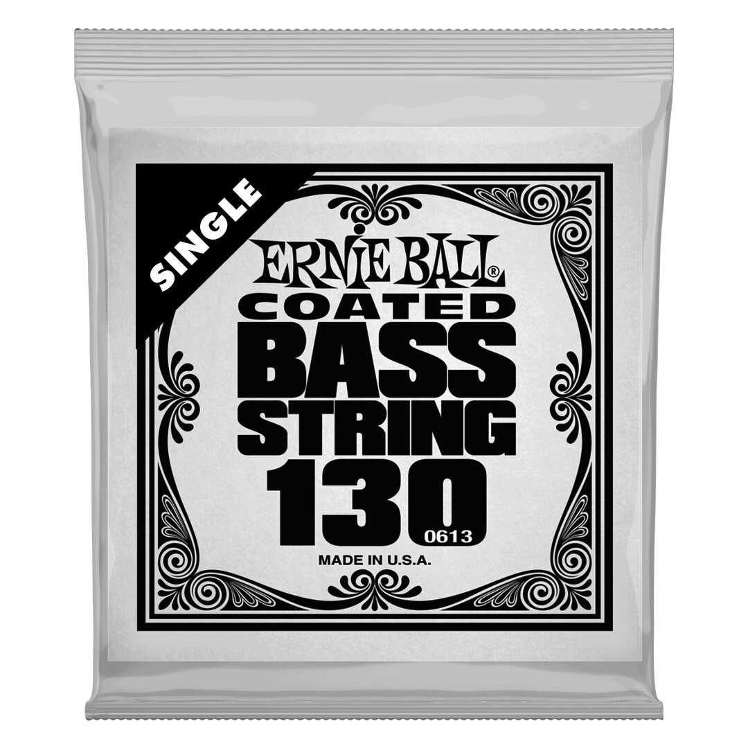 Ernie Ball .130 Slinky Coated Nickel Wound Electric Bass String Single