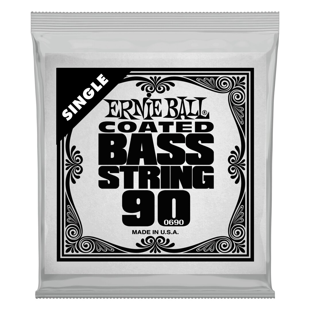 Ernie Ball .090 Slinky Coated Nickel Wound Electric Bass String Single