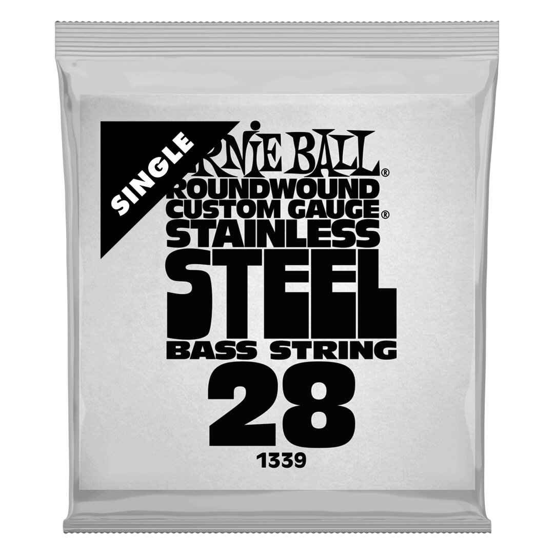 Ernie Ball .028W Stainless Steel Electric Bass String Single