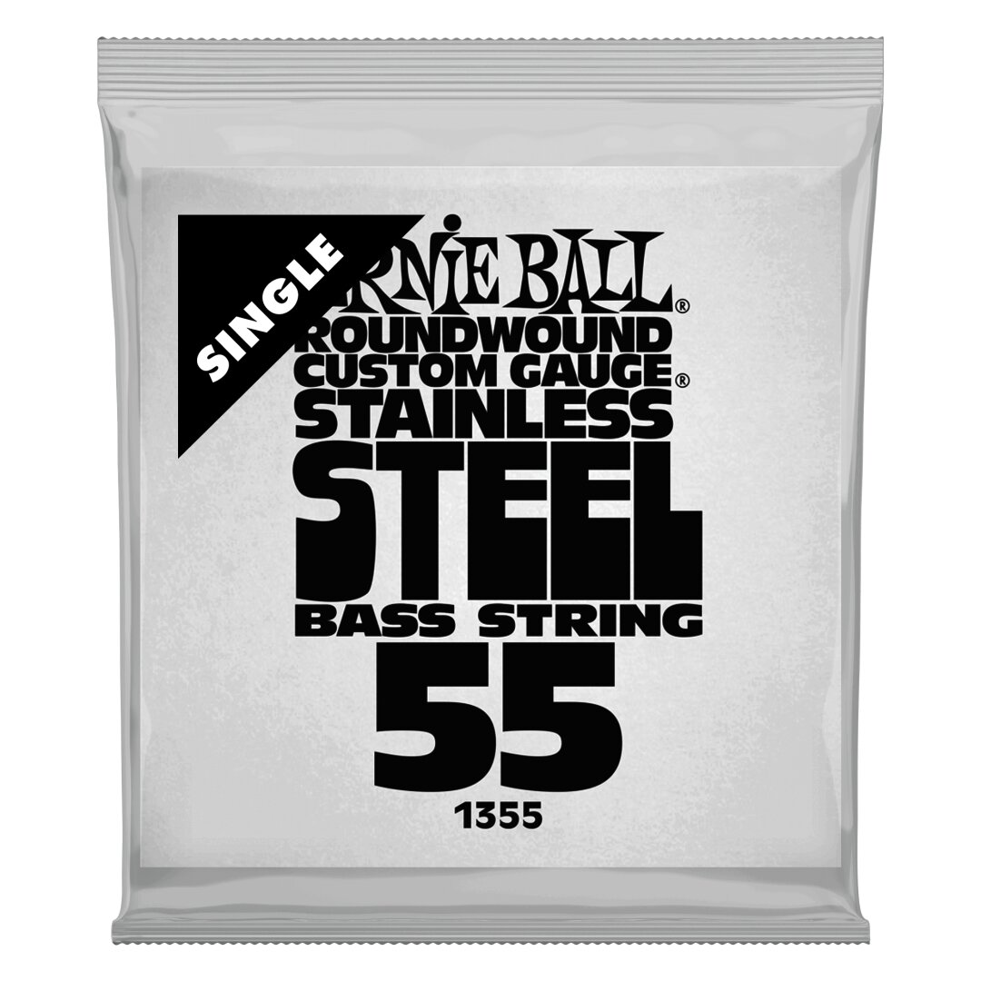 Ernie Ball .055 Stainless Steel Electric Bass String Single